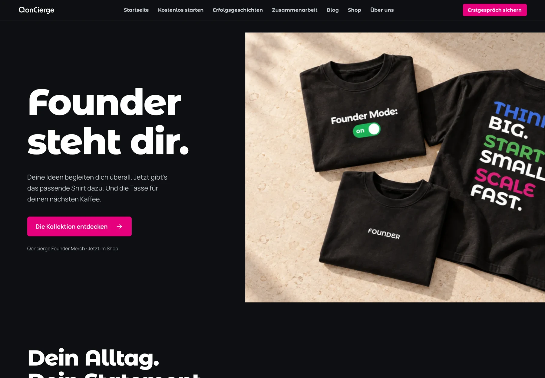 Ansicht 1 von Qoncierge Merch-Shop