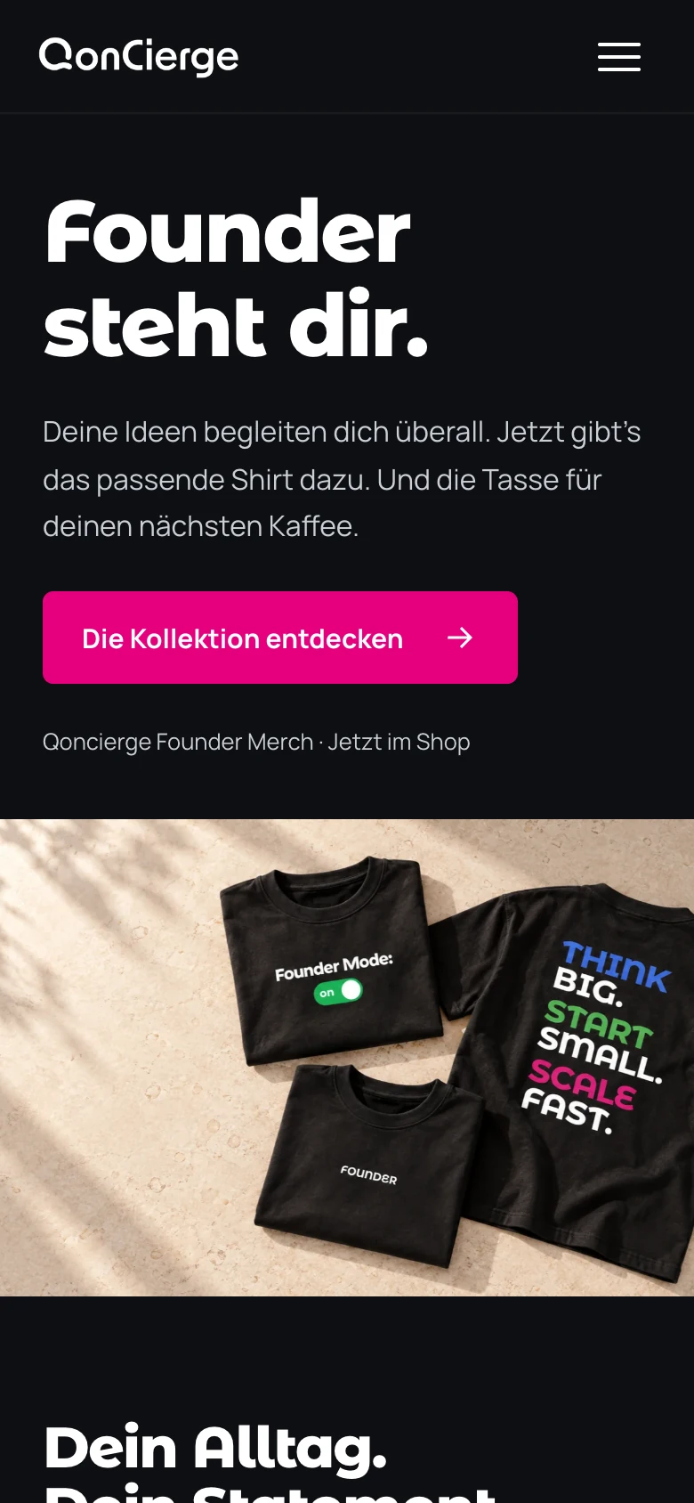 Ansicht 3 von Qoncierge Merch-Shop