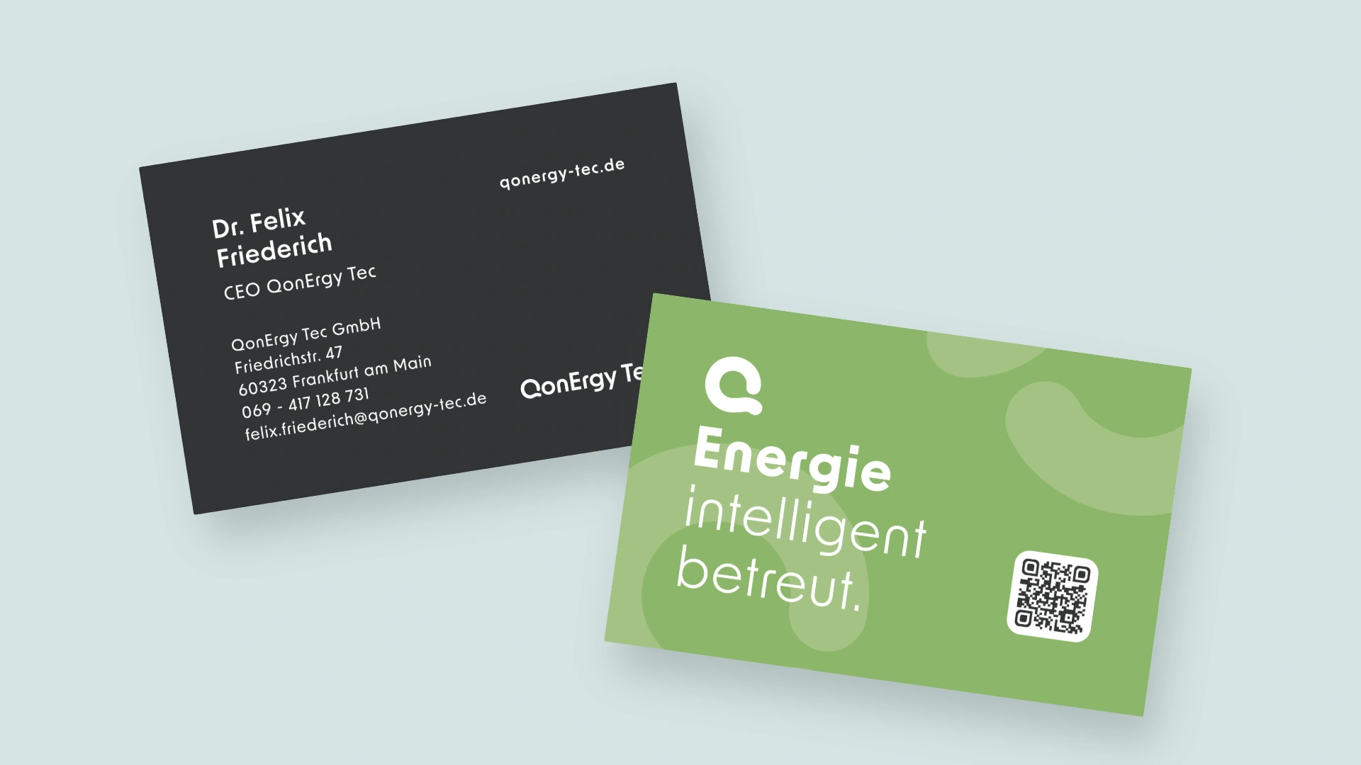 QonErgy Tec Visitenkarten